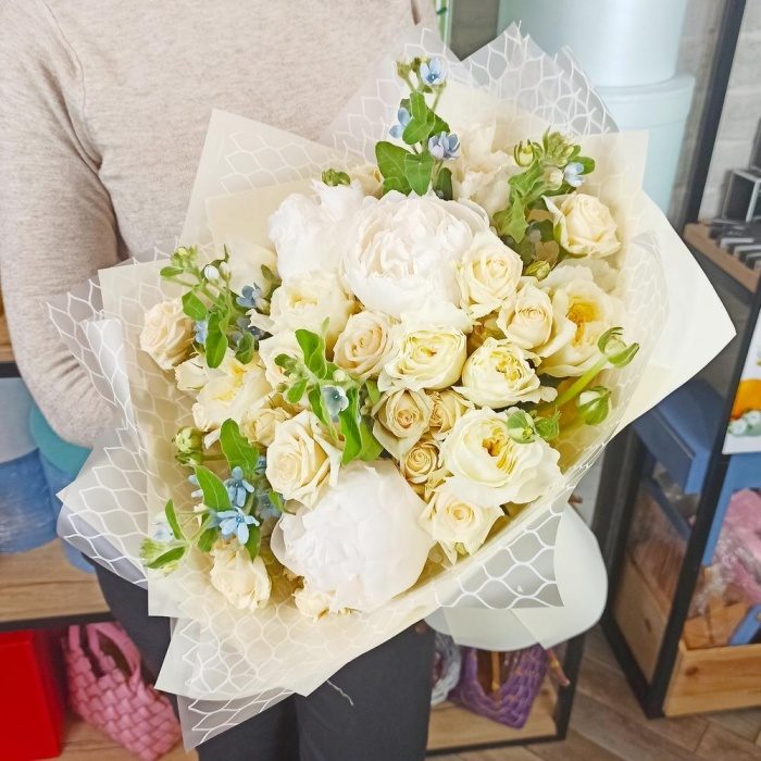 Букет «Пионы и розы», фото 3